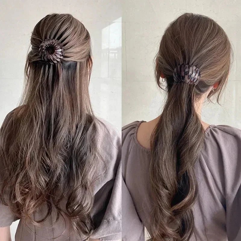 Bird Nest Shaped Ponytail Hair Clip – Magic Lazy Braider Hairpin for Women - Regalia Cloth