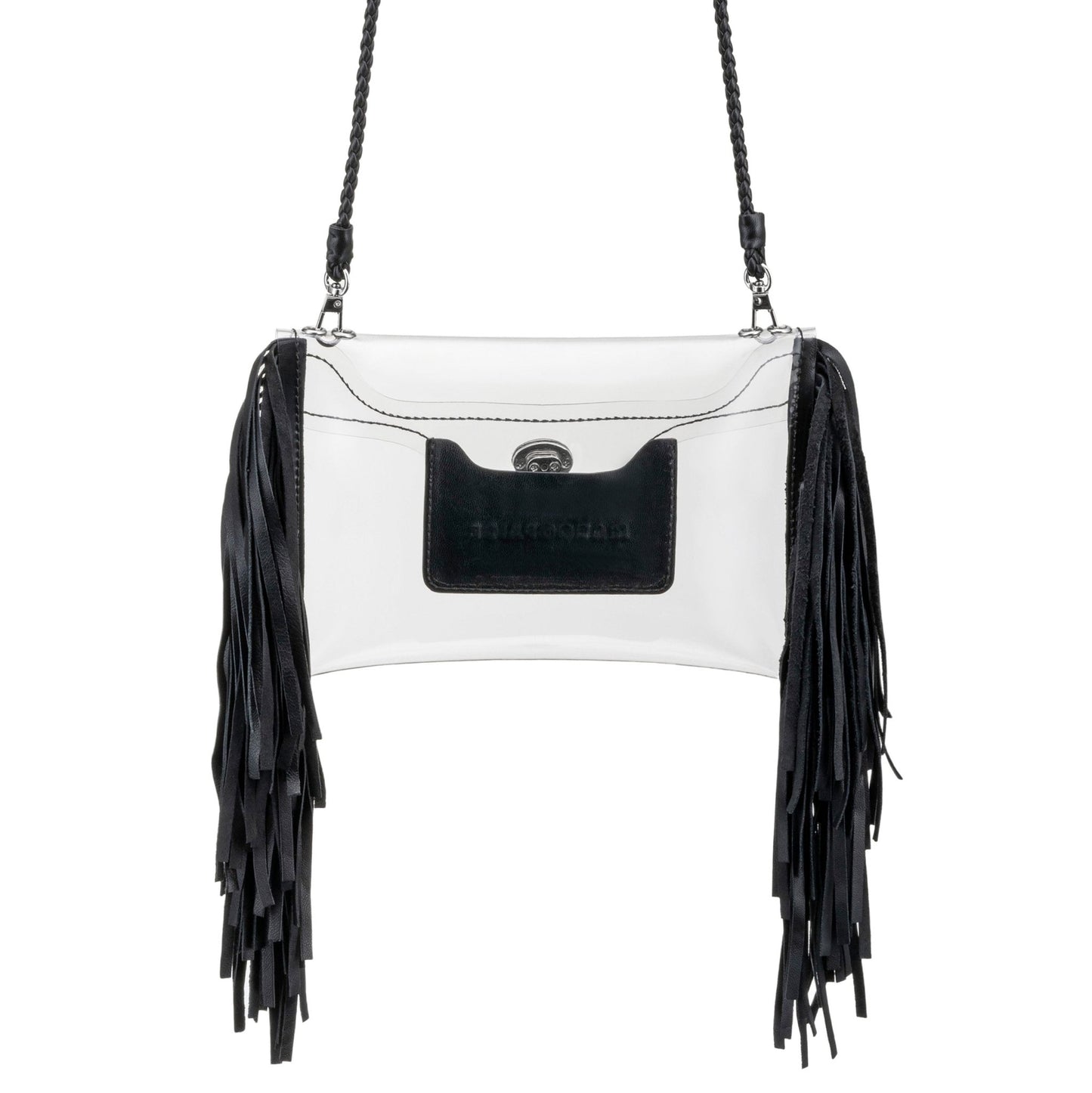 CLEAR FRINGE CROSSBODY - Regalia Cloth