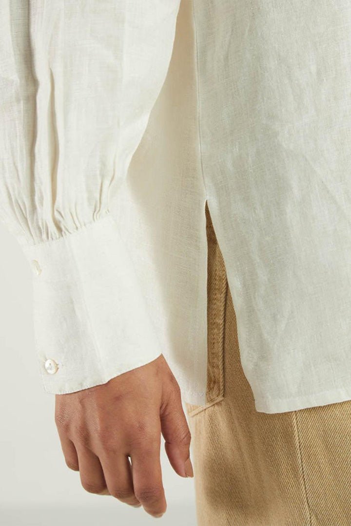 Summer Shirt in Off - white - Regalia Cloth