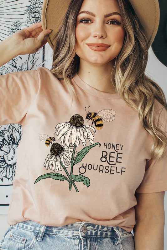 Honey Bee Yourself T-shirt - Regalia Cloth