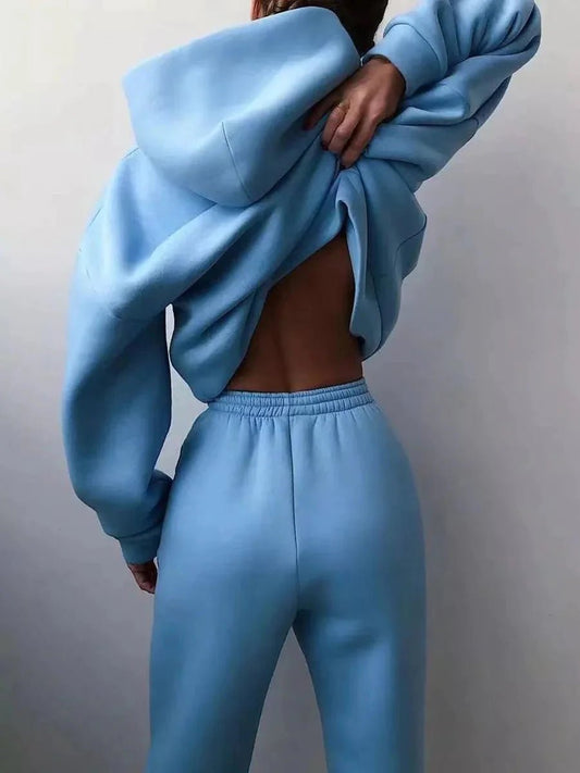 Two - Piece Tracksuit Set - Regalia Cloth
